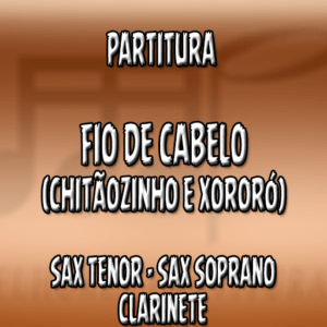 Fio de Cabelo (Chitãozinho e Xororó) – Sax Tenor-Soprano-Clarinete (Bb)