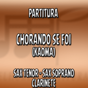 Chorando se Foi (Kaoma) - Sax Tenor-Soprano-Clarinete (Bb)