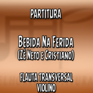 Bebida Na Ferida (Zé Neto e Cristiano) - Flauta-Violino (C)