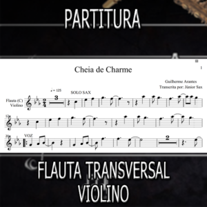 Cheia de Charme (Guilherme Arantes) – Flauta-Violino (C)