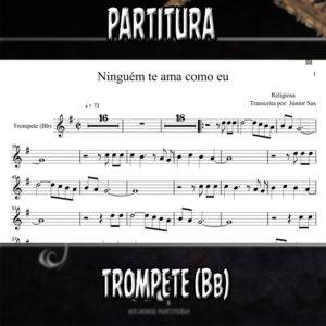 Ninguém te ama como eu (Religiosa) – Trompete (Bb)