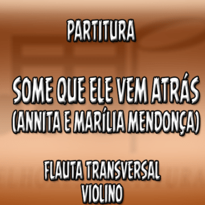 Some Que Ele Vem Atrás (Annita e Marília Mendonsa) - Flauta-Violino (C)