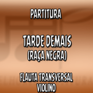 Tarde Demais (Raça Negra) – Flauta-Violino (C)