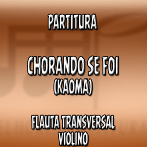 Chorando se Foi (Kaoma) – Flauta-Violino (C)