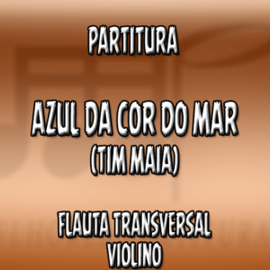 Azul da Cor do Mar (Tim Maia) - Flauta-Violino (C)