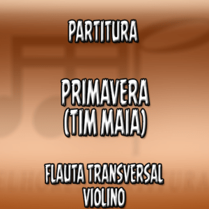 Primavera (Tim Maia) – Flauta-Violino (C)