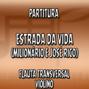 Estrada da Vida (Milionário e José Rico) - Flauta-Violino (C)