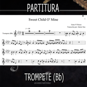 Sweet Child O' Mine (Guns N' Roses) - Trompete (Bb)
