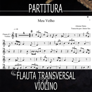 Meu Velho (Altemar Dutra) - Flauta-Violino (C)