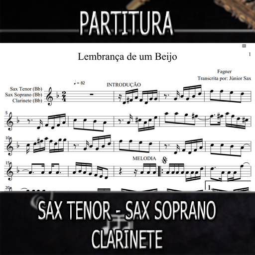 Fagner - Canteiros - Sheet Music For Alto Saxophone