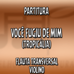 Você Fugiu de Mim (Forrozão Tropykália) - Flauta-Violino (C)