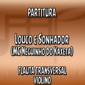 Louco e Sonhador (MC Neguinho do Kaxeta) – Flauta-Violino (C)