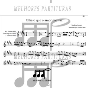 E-book Dia dos Namorados – Sax Tenor-Soprano-Clarinete (Bb)