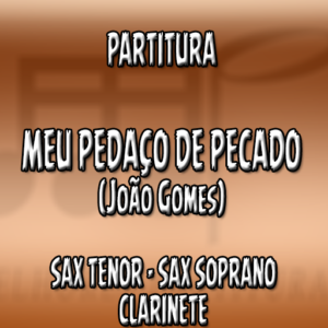 Meu Pedaço de Pecado (João Gomes) - Sax Tenor-Soprano-Clarinete (Bb)