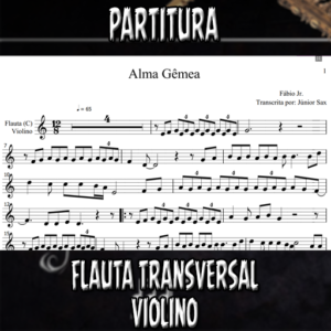 Alma Gêmea (Fábio Júnior) - Flauta-Violino (C)