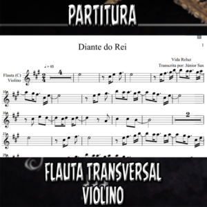 Diante do Rei (Vida Reluz) - Flauta-Violino (C)
