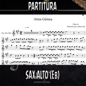 Alma Gêmea (Fábio Júnior) - Sax Alto (Eb)