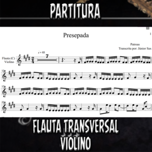 Presepada (Patroas) - Flauta-Violino (C)