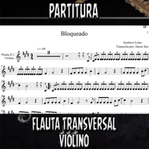 Bloqueado (Gusttavo Lima) - Flauta-Violino (C)