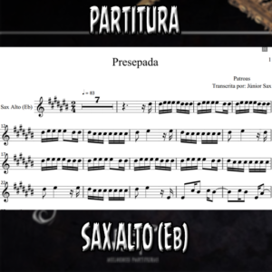Presepada (Patroas) - Sax Alto (Eb)