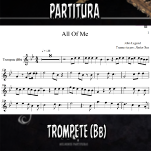 All Of Me (John Legend) – Trompete (Bb)