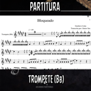 Bloqueado (Gusttavo Lima) - Trompete (Bb)