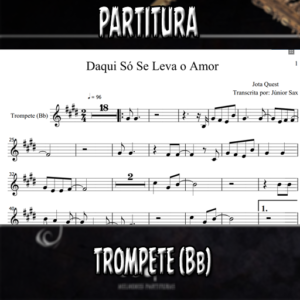 Daqui só se leva o amor (Jota Quest) - Trompete (Bb)