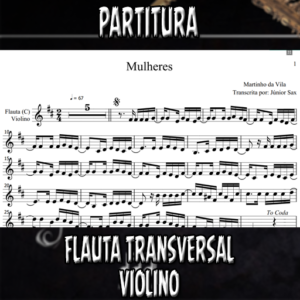 Mulheres (Martinho da Vila) – Flauta-Violino (C)