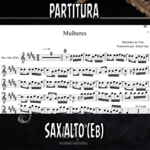 Mulheres (Martinho da Vila) – Sax Alto (Eb)
