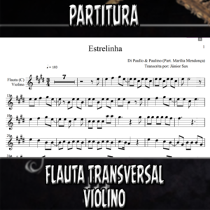 Estrelinha (Di Paullo e Paulinho) - Flauta-Violino (C)
