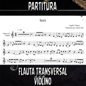 Será (Legião Urbana) – Flauta-Violino (C)