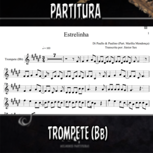 Estrelinha (Di Paullo e Paulinho) - Trompete (Bb)