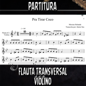 Pra Tirar Coco (Messias Holanda) - Flauta-Violino (C)