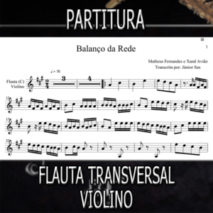 Balanço da Rede (Matheus Fernandes e Xand Avião) - Flauta-Violino (C)