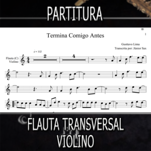 Termina Comigo Antes (Gusttavo Lima) - Flauta-Violino (C)