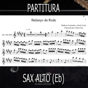 Balanço da Rede (Matheus Fernandes e Xand Avião) - Sax Alto (Eb)