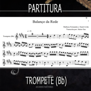 Balanço da Rede (Matheus Fernandes e Xand Avião) – Trompete (Bb)