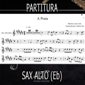 A Praia (Mastruz com Leite) - Sax Alto (Eb)