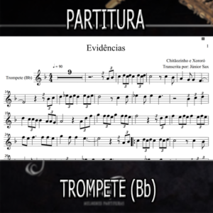 Evidências (Chitãozinho e Xororó) - Trompete (Bb)