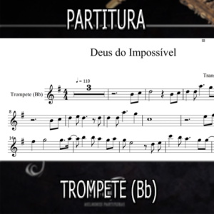 Deus do Impossível (Aline Barros) – Trompete (Bb)