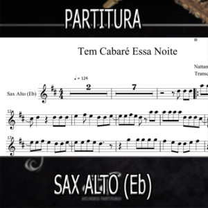 Tem Cabaré Essa Noite (Nattan) - Sax Alto (Eb)