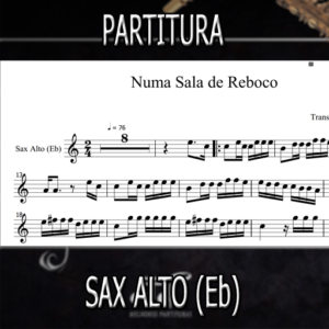 Partitura Numa Sala de Reboco (Luiz Gonzaga) Sax Alto