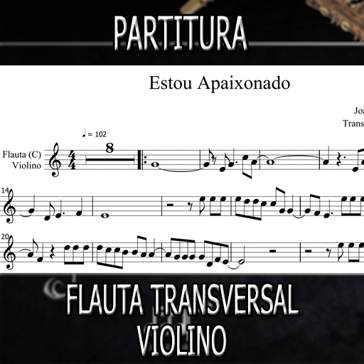 Partitura - Estou Apaixonado (Daniel) Flauta-Violino
