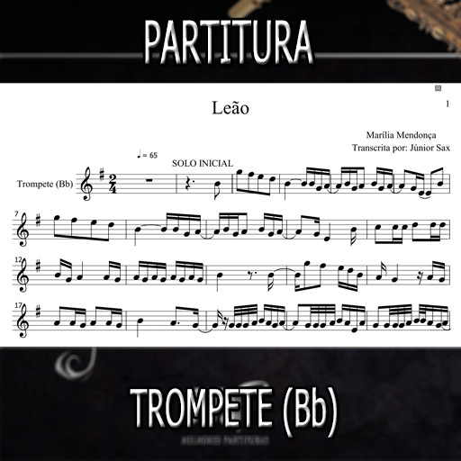 Partitura Leão (Marília Mendonça) Trompete