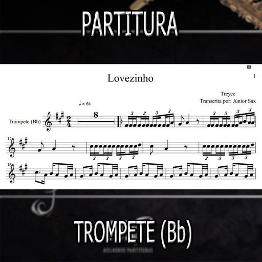 Partitura Lovezinho (Treyce) Trompete