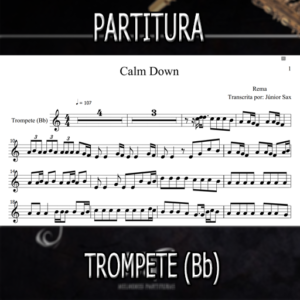 Calm Down (Rema) – Trompete (Bb)