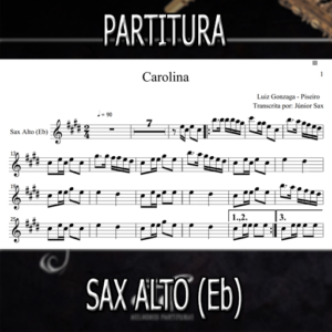 Carolina (Forrozinho) – Sax Alto (Eb)