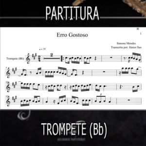 Partitura Erro Gostoso (Simone Mendes) Trompete