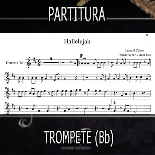 Partitura Hallelujah (Leonard Cohen) Trompete