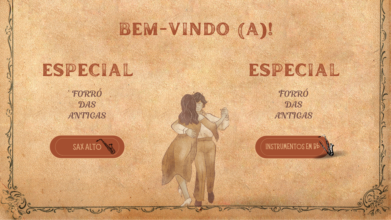 Partituras forró das antigas